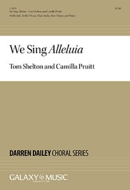 We Sing Alleluia SSAA choral sheet music cover Thumbnail